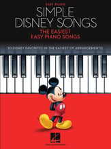 Simple Disney Songs piano sheet music cover